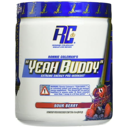 Ronnie Coleman Signature Series Yeah Buddy, Sour Berry, 30 (Ronnie Coleman Best Lifts)