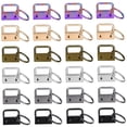 thumbnail image 4 of OFFIGAM 42-Piece Keychain Wristlet Straps Assorted Colors Iron Craft Accessories for Key Chains Round Oval, 4 of 8