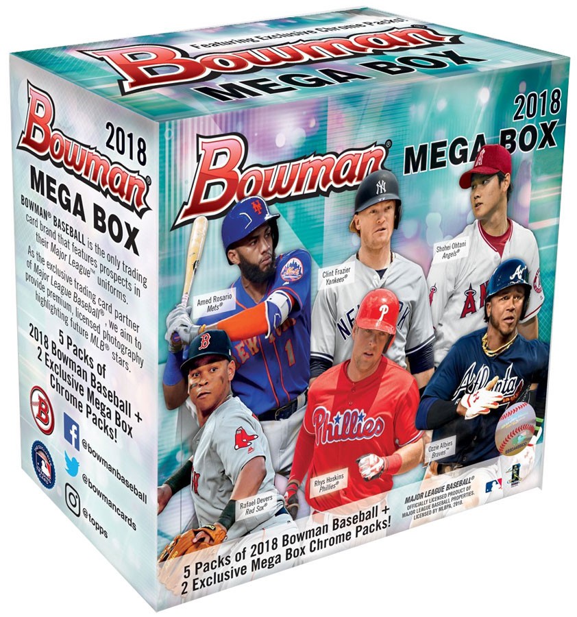 MLB 2018 Bowman Mega Box
