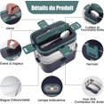 thumbnail image 2 of 60W Heated Lunch Box 1.8L 12V/24V/220V Electric Heated Lunch Box, 2 of 5