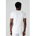 thumbnail image 4 of OTECKA T-Shirt à Col Rond en Coton Supima pour Homme Coupe Ajustée avec Évacuation de l'Humidité -3 Paquets, 4 of 5