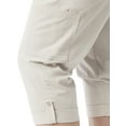 thumbnail image 4 of Gloria Vanderbilt Swan Series Women's Plus Cargo Capri with Rolled Hem, Sizes 16-24, 4 of 5