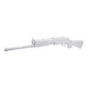CTA Buzz Shotgun - Shotgun attachment for game controller - white - for NINTENDO Wii Remote, Wii Remote Plus, Wii Remote with Wii MotionPlus