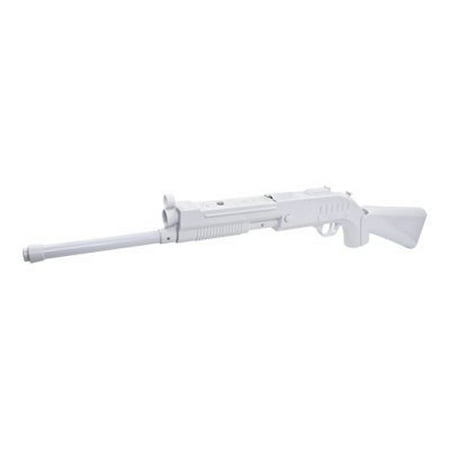 CTA Buzz Shotgun - Shotgun attachment for game controller - white - for NINTENDO Wii Remote, Wii Remote Plus, Wii Remote with Wii MotionPlus