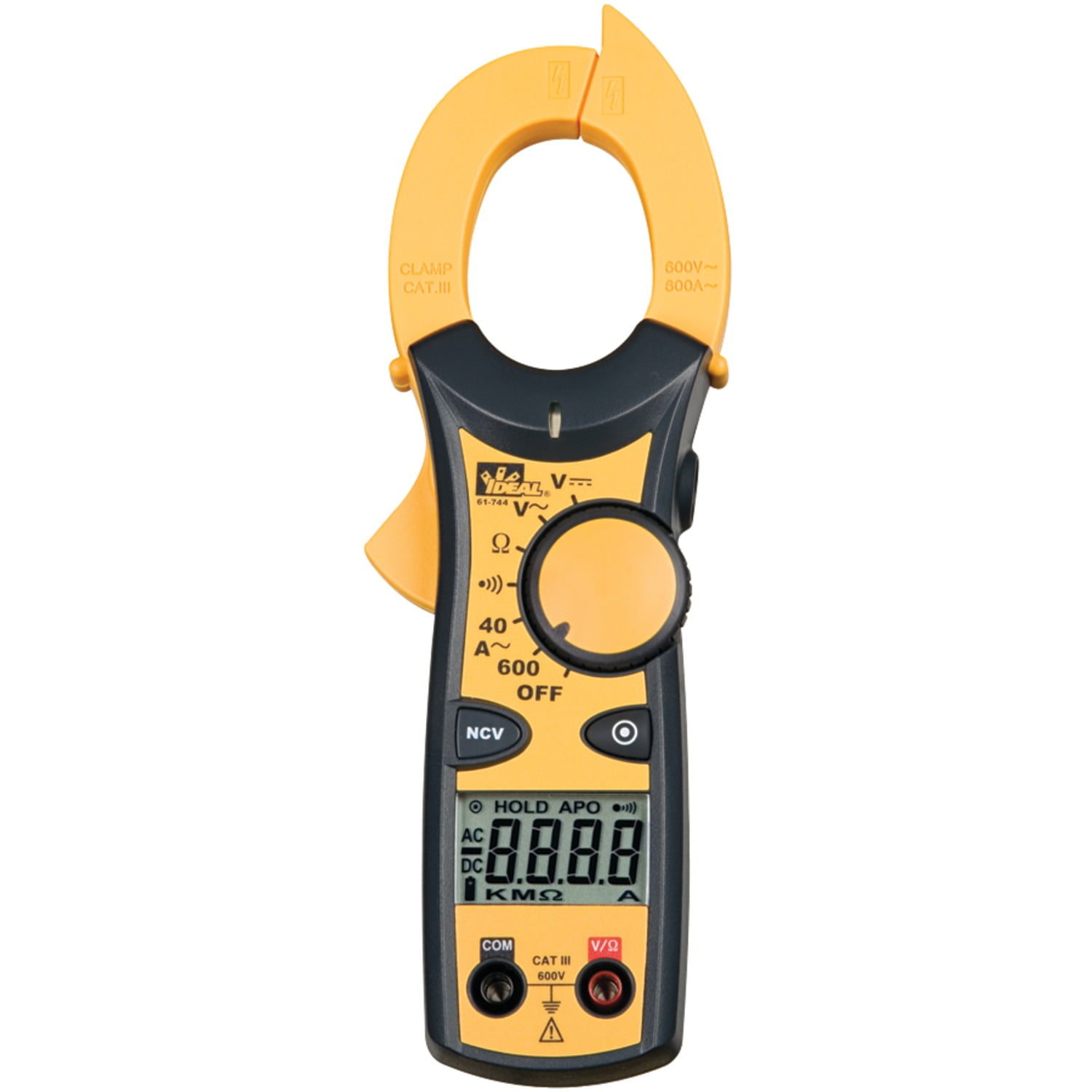 Ideal 61744 600amp Clamppro Clamp Meter