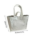 thumbnail image 3 of Clearance! Boovnll Tote Bag for Women, Lightweight Large Capacity Fashion Tote Bag for Women Work with Compartments Waterproof for Outdoor, Shopping, Hiking, Camping, Trip, Tote Bag, 3 of 8