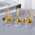 thumbnail image 4 of 12Pcs Transparent Candy Boxes Large Capacity Golden And Silver Plated Plastic Candy Jars for Home Party Baby Shower, 4 of 8