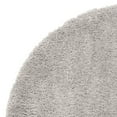 thumbnail image 6 of SAFAVIEH Fontana Jamie Solid Shag Area Rug, Grey, 6'7" x 6'7" Round, 6 of 8