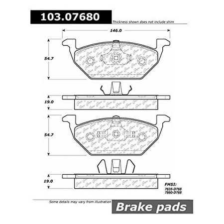 centric brake pads review