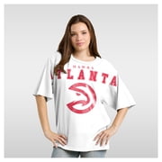 Women's Fanatics White Atlanta Hawks Spirit Relaxed Jersey T-Shirt