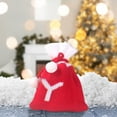 thumbnail image 1 of Fiudx Bolsas de Dulces Navideñas con Letras, Diseño de Punto Bordado, Decoración Navideña Personalizada, Adornos Versátiles para El Árbol, Porta Tarjetas de Regalo, Fáciles de Colgar, Decoración Fest, 1 of 5