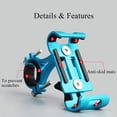 thumbnail image 1 of Nice Bicycle Motorcycle Bike Phone Holder MTB Handlebar Mount Bracket Cell Phone GPS, 1 of 5