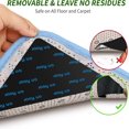 thumbnail image 4 of MesaSe Non Slip Rug Gripper for Hardwood Floor Carpet Area Rugs Tile Rug Pad Carpet Tape Grippers 8 Pcs, 4 of 8