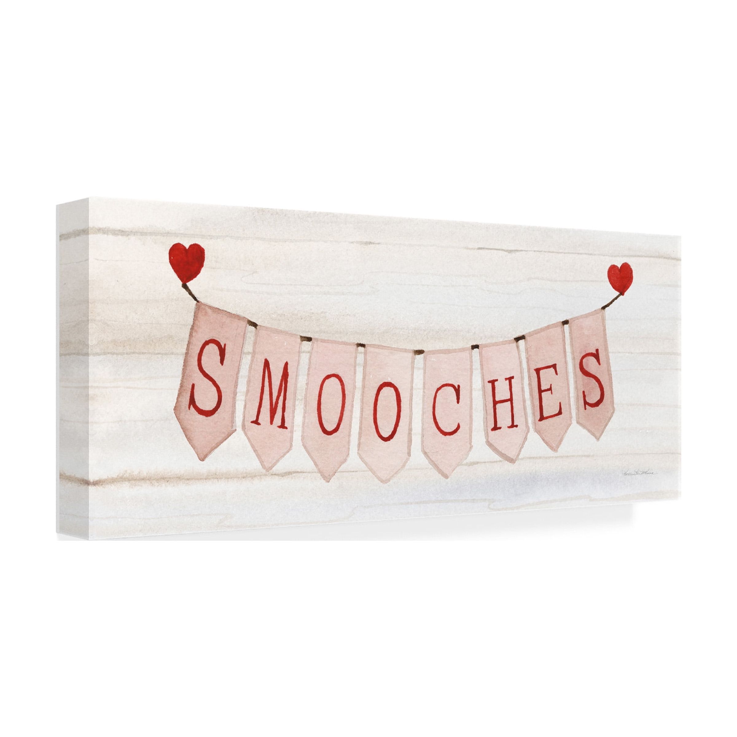 Trademark Fine Art 'Rustic Valentine Banner III' Canvas Art by Kathleen Parr McKenna