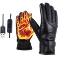 thumbnail image 1 of Guantes calefactables, guantes calefactores recargables, guantes cálidos con pantalla táctil de invierno para mujeres y hombres, guantes calefactores USB con pantalla táctil impe, 1 of 5