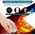 thumbnail image 2 of Large Gaming Mouse Pad Flame Theme XL Mouse Pad Blue and Red 31.5x11.8x0.12 inch Large Mouse Pad for Desk with Personalized Design for Laptop, Computer PC (Red and Alue), 2 of 5