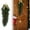 Green, variant on Artificial Christmas Teardrop Swag 35 Inch Faux Pine Greenery with Red Berries Pinecones Bow for Winter Holiday Door Decor Mantle Fireplace Stairway Hanging Indoor Outdoor Decorations