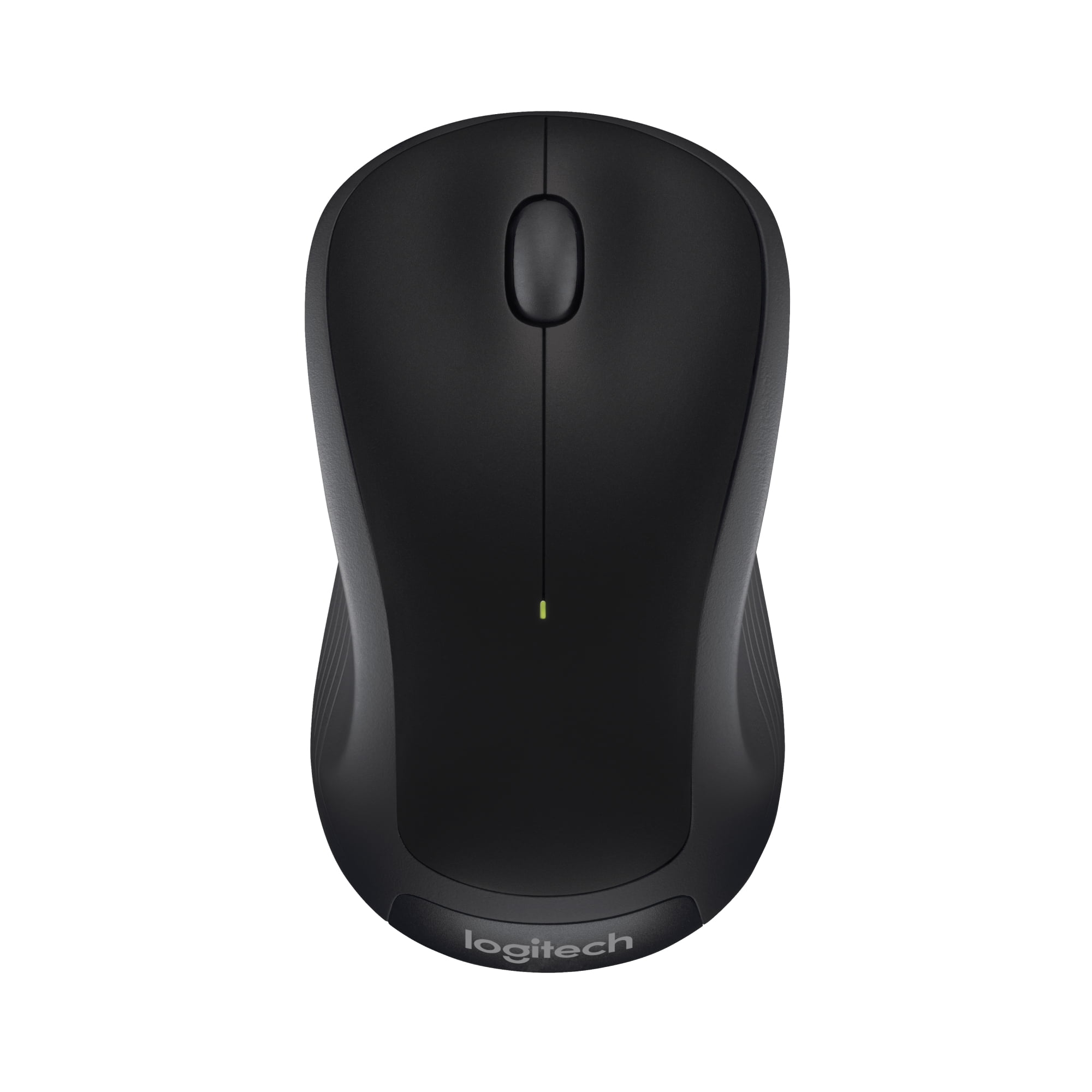 Logitech Full-size Wireless Ambidextrous Mouse with USB Receiver Silver