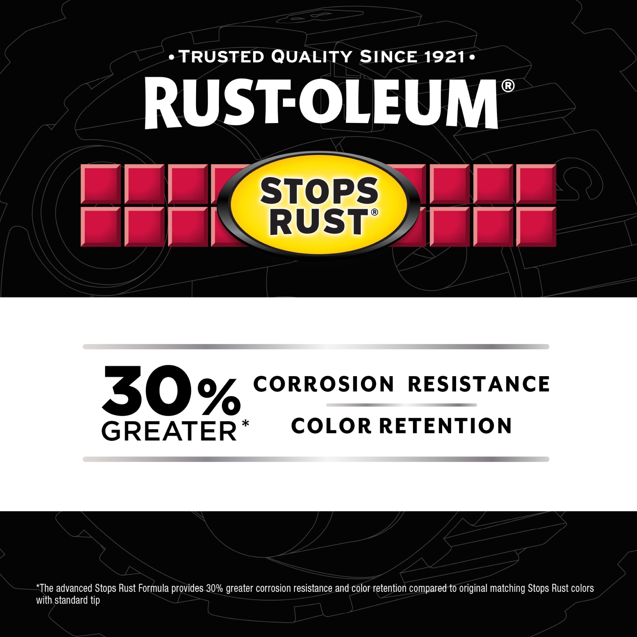 Rust-Oleum Stops Rust Custom 5-in-1 Flat Rusty Metal Primer Spray-136436, 12 oz, 6 Pack