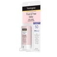 thumbnail image 1 of Neutrogena Pure & Free Baby Mineral Sunscreen Stick with Broad Spectrum SPF 50 & Zinc Oxide, Water-Resistant, Hypoallergenic, Paraben-, Dye- & PABA-Free Baby Face & Body Sunscreen, 0.47 oz Neutrogena NA, 1 of 2