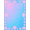 Pink Blue, Pattern 1, variant on ODIKA 2'x3' Washable Accent Rug Pet Friendly, Bedside Mat Fish Ombre Wave Stripe Pearl Scale Mermaid Gradient Refined for Bedroom, Nursery, RV