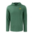 thumbnail image 2 of Men's Cutter & Buck Green Baylor Bears Coastline Epic Comfort Eco Recycled Long Sleeve Hoodie T-Shirt, 2 of 3