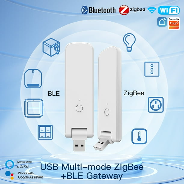 Tuya ZigBee 3.0 Multi-modo WiFi Control remoto inalámbrico Smart Gateway Hub