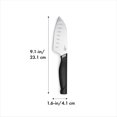 thumbnail image 2 of OXO Good Grips Mini Santoku Knife,Black/Silver,Small, 2 of 2