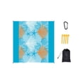 thumbnail image 1 of D Microfiber Beach Blanket Large Rectangular Beach Mat Sand Free Mat With Quick Dry Technology Double Sided Print And Portable Design For Travel Camping And Pool - 78.7X82.7In 1.3Lb, 1 of 6