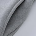 thumbnail image 4 of Inleife Mens Solid-Color Casual Loose Sporty Sweatpants Fitness Warm Pockets Drawstring Elastic Waistband Pullover Sweatpants, 4 of 6