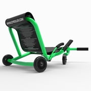 EzyRoller: Classic - Green - Ride-On Scooter, Cambering Motion, Pedal Free Cart, Hand Brakes, Extendable Frame, 154lb Capacity, Kids Ages 4+