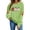 Green, variant on TKLPEHG Fall Pumpkin Sweatshirt for Women Plaid Pumpkin Graphic Pullover Vintage Halloween Thanksgiving Casual Long Sleeve Tops (Black,M)