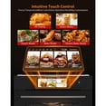 thumbnail image 2 of Stainless Steel 24 Inch Built-in Single Wall Convection Oven, TFT Touchscreen Rotisserie Electric Oven, 2 of 6