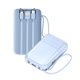 thumbnail image 1 of Mini Power Bank Genérico PB10000 Portátil Azul 10000mAh con Cables y Linterna, 1 of 3