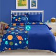 thumbnail image 4 of Juego de ropa de cama Joiedomi Twin de microfibra Cosmic Space de 5 piezas, 4 of 7