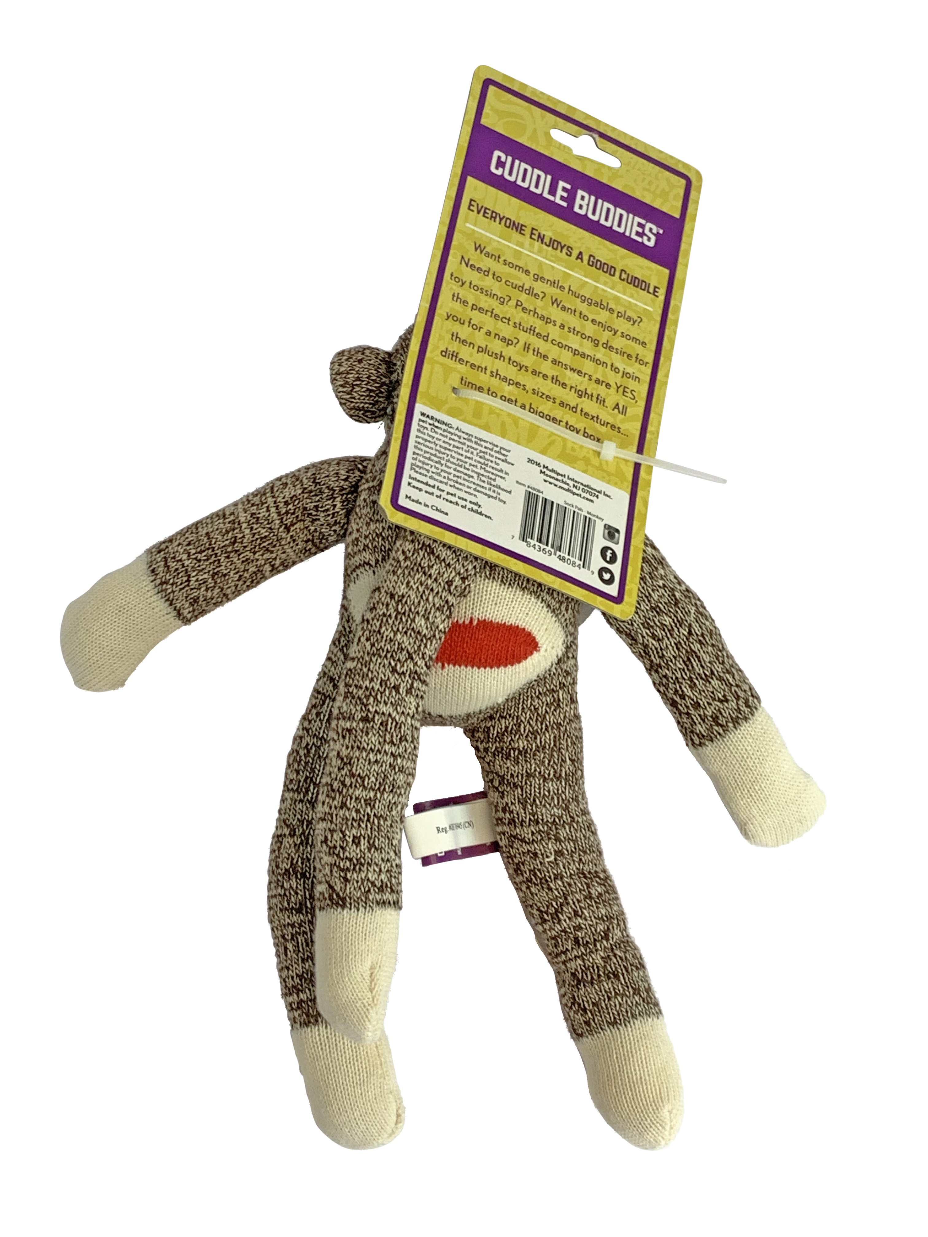 sock monkey dog toy walmart
