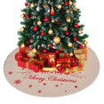 thumbnail image 3 of RV Lino decorativo de Navidad 98CM Copo de nieve Árbol de Navidad Falda de árbol Soporte de árbol Delantal Sailing  Electrónica, 3 of 3