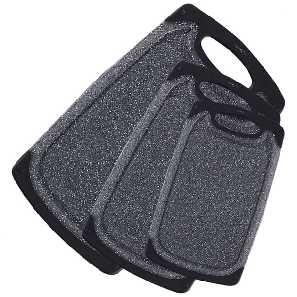 Juego de tablas de cortar con diseño de moda con patrón de mármol, varios tamaños para cada necesidad de corte, superficie no porosa, ultraduradera, resistente al calor, sin BPA, aptas para