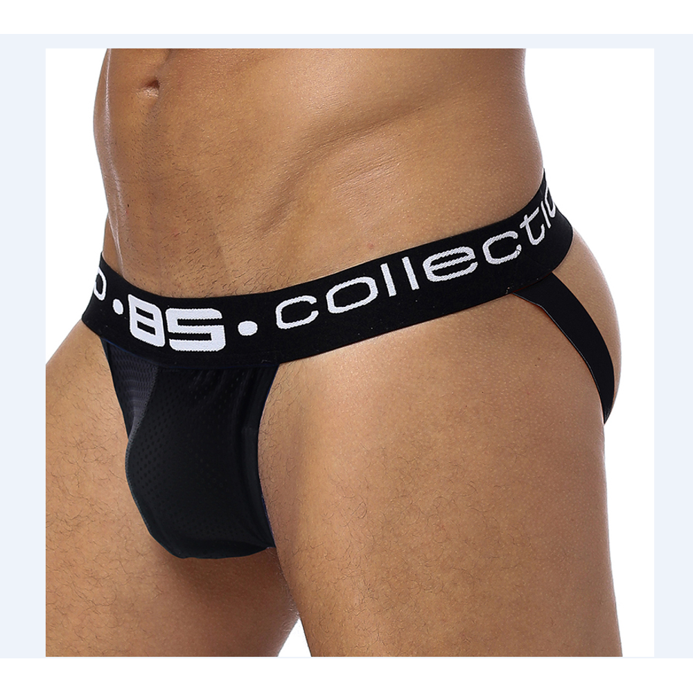 Puloru Puloru Men Jock Strap Breathable Underwear Backless Jockstrap