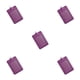 thumbnail image 2 of Inteprter 10 Uds. De portatarjetas de identificación, carcasa protectora informal, funda para tarjetas de autobús, Vertical/púrpura Type2 NO2, 2 of 4