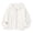 White, variant on Jalioing Girls Sun Jacket Lightweight Zip Up Hooded Jacket Spring Fall Windproof Outdoor Jacket with Pocket 3-16 Years