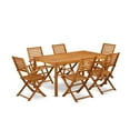 thumbnail image 2 of Wooden Patio Set Natural Oil, CMBS7CANA, 2 of 6