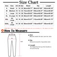 thumbnail image 3 of Puntoco Pantalones de trabajo con bolsillos de color liso para hombre Pantalones casuales de pierna recta, 3 of 9