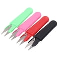 thumbnail image 3 of Mini Small Snips, Thread Snips Practical DIY Sewing 4PCS Round Lightweight  Stainless Steel Wear Resistant  for Household for Knit for Sewing, 3 of 7