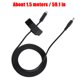 thumbnail image 5 of Cable de Alimentacia de Potencia de Salida de 65W, Cable USB A CC, Entrada Masculina Tipo C Para Cuadernos, 5 of 7