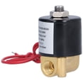 thumbnail image 2 of Válvula solenoide Válvula solenoide eléctrica de 2 vías de acción directa 0‑1.0MPa Arranque sin presión Conexión de 1/4 pulg. CC 12 V, 2 of 14