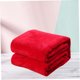 thumbnail image 3 of BESTYASH Manta Suave Roja De Franela Para Uso En Con Sencillo Y, 3 of 8