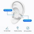 thumbnail image 6 of Hwkond Bluetooth Earbuds Wireless Bluetooth Earphones, Two Ear, Non In Ear, Hanging Ear Mini Invisible Sports Earphones 25% Off Promotion, 6 of 8