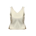 thumbnail image 2 of Brown Womens Blouses V Neck Large Size Suspender Vest In Summer Versatile Temperament Sleeveless Top Summer Tops for Women, 2 of 4