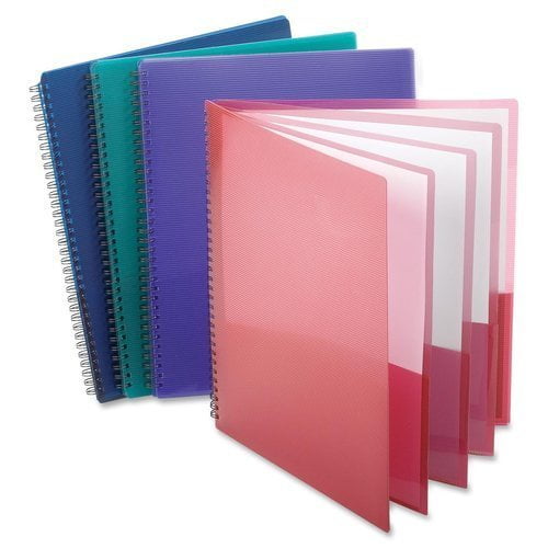 Letter Size Esselte Oxford Poly 8-Pocket Folder Colors may 9.1 x 10.6 x 0.4